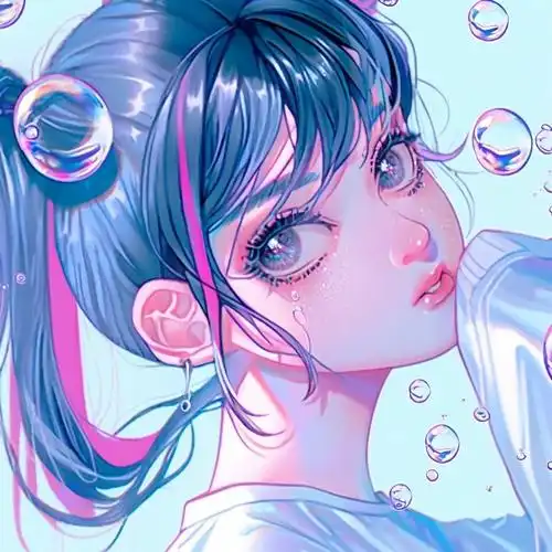 漫友墨鱼丸子头像
